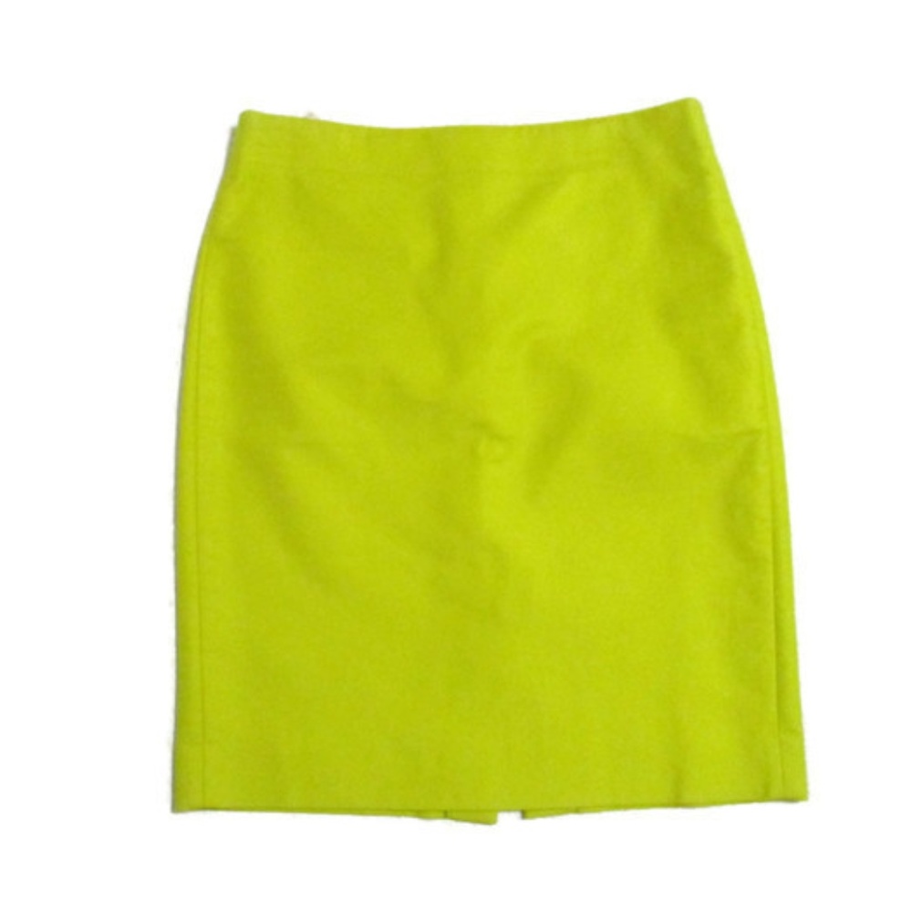J Crew Citrine No 2 Pencil Skirt 8